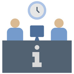 public flat style icon