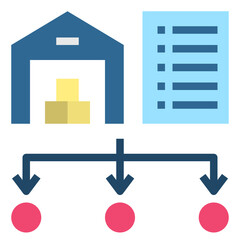 Obraz premium requisition flat style icon