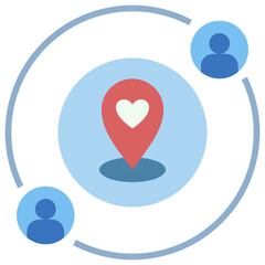 soft flat style icon