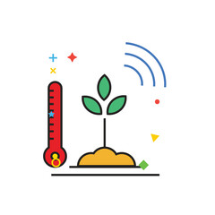 smart farming icon, agriculture, ecology, digital. very suitable for websites, apps and others.