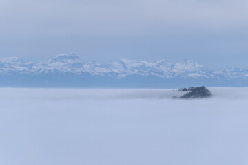 Ausblick Howenhewen Engen im Nebel 2