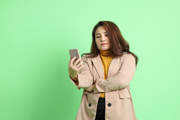 Naklejka premium Asian Business Woman