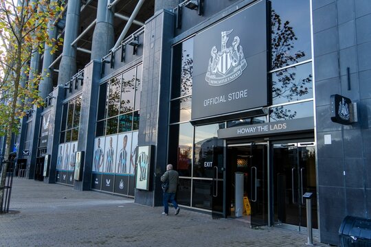 St James' Park Football Ground, Home Stadium Of Newcastle United Soccer Club, Newcastle Upon Tyne UK