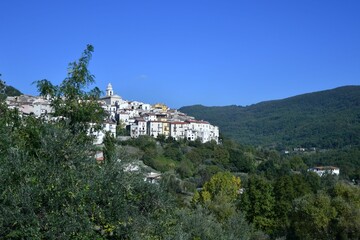 The Italian village of Civitanova del Sannio, Molise.