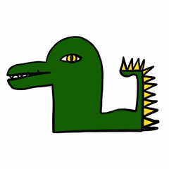 crocodile,alligator,croc,gator,leather funny monster 