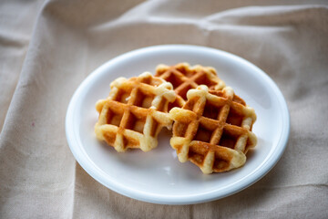 美味しそうなワッフル