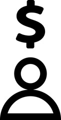 Investment linear icon
