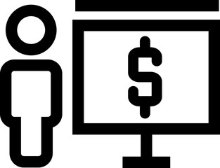 Investment linear icon