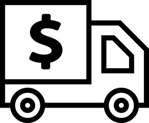 Money, cash icon. Banking, payment