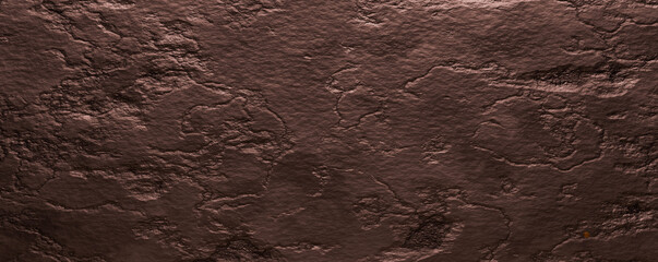 Semi dark chocolate grainy texture background. Gastronomy and food. 3d illustration.