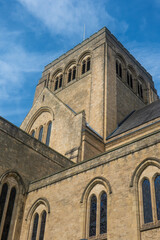 Fototapeta na wymiar Ampleforth Abbey a Benedictine Catholic monastery in North Yorkshire