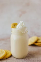 Fotobehang Vertical shot of the Peanut Butter Cookie Shake © Jeffrey Bethers/Wirestock Creators