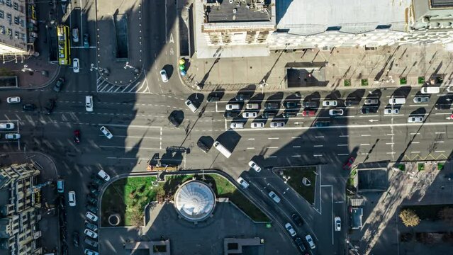 Aerial view of Bessarabian Square
