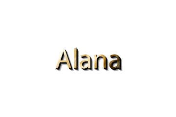 ALANA 3D MOCKUP