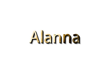 ALANNA 3D MOCKUP