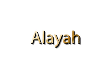 ALAYAH 3D MOCKUP