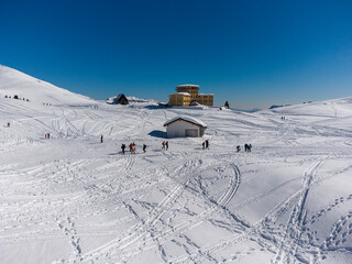 paesaggi montani con neve