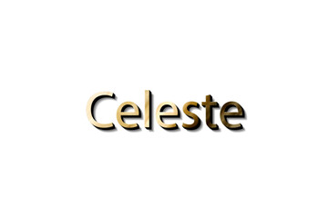 text name Celeste