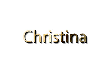 text name Christina