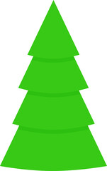 Christmas Tree Illustration Design element