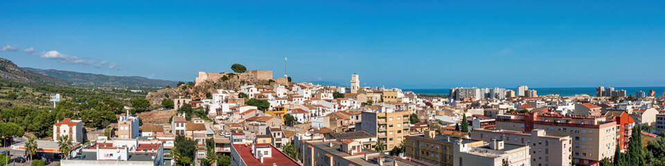 Fototapeta na wymiar Old Town of Oropesa del Mar, Valencia Community, Spain