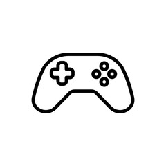 gamepad symbol flat line icon