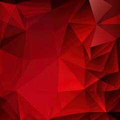 Dark red polygonal illustration, which consist of triangles. Geometric background in Origami style with gradient. Triangular design for your business.