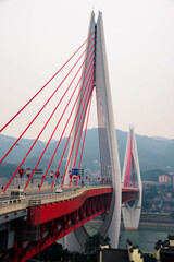 bridge scene Chongqing, China