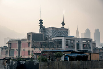 Fototapeta na wymiar urban scene of Chongqing, China