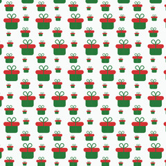 Christmas pattern, christmas socks, winter pattern with socks seamless pattern for print and fabric