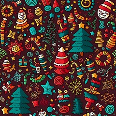 abstract retro christmas background