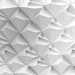 White background texture 3D. Abstract geometric background. 3d rendering