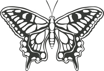 Butterfly machaon Icon