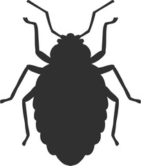 Bug Insect Black Silhouette Icon