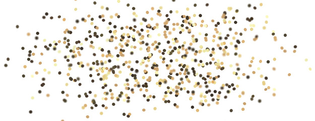 gold confetti png