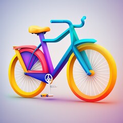 Bicycle 3d Icon