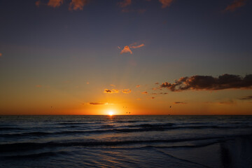 Fototapeta na wymiar Siesta Key Sunset