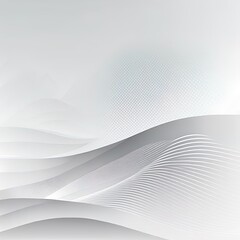 Abstract geometric white and gray curve line gradient Background. with space for concept design Technology and modern.