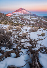 Amaneciendo en el Parque Nacional del Teide, Tenerife 