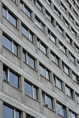 Low angle view of modern building in Berlin