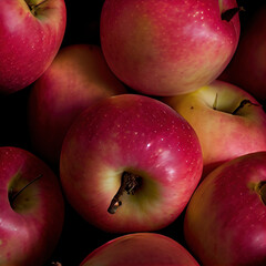 red apples background
