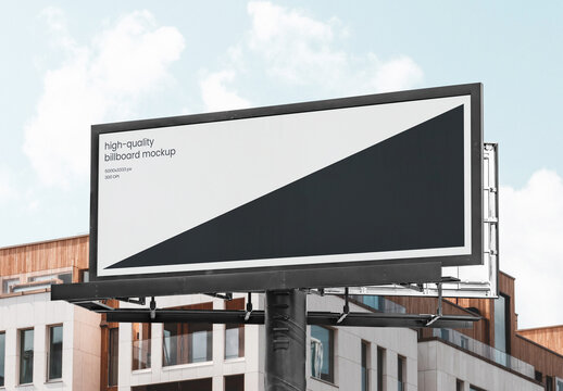 Big Billboard Outdoor Advertising Poster Mockup Template