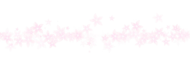 Pink flowers line © Monika Janiak-Klicha