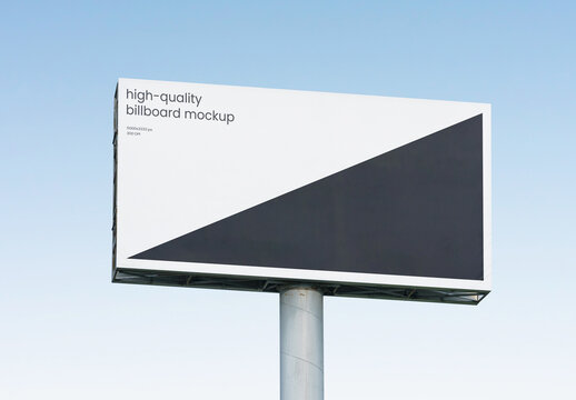 Big Billboard Outdoor Advertising Poster Mockup Template