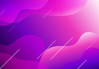 Gradient abstract fluid background. Modern geometric background