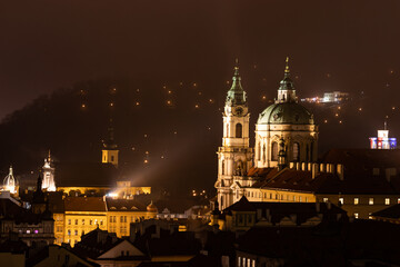 Fototapeta na wymiar view of the Prague cathedral