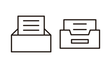 Archive folders icon vector for web and mobile app. Document vector icon. Archive storage icon.