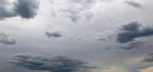 Storm clouds background, dramatic sky