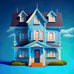 Need to sell your house fast image on blue background