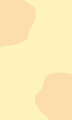 abstract brown blobs on cream background